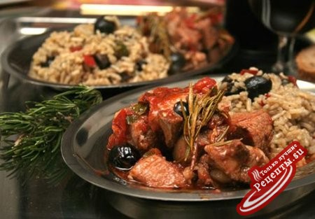 Мясо по-итальянски в томатном соусе Мясо по-итальянски в томатном соусе