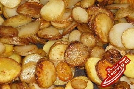 Жареная картошка Жареная картошка